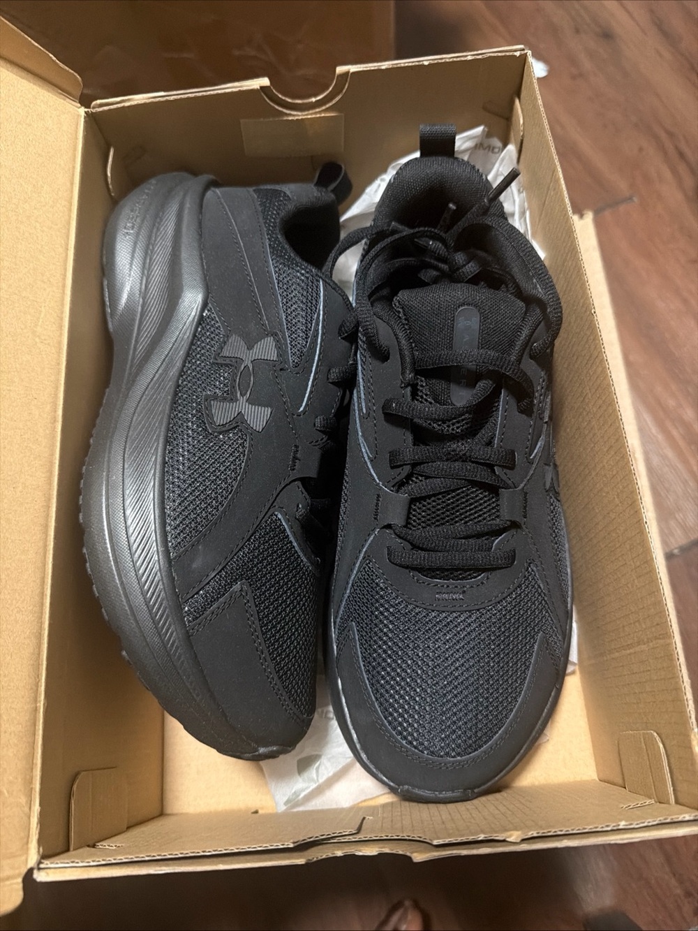 Under Armour Women's Charged Assert 11 Black Sz 8 Women